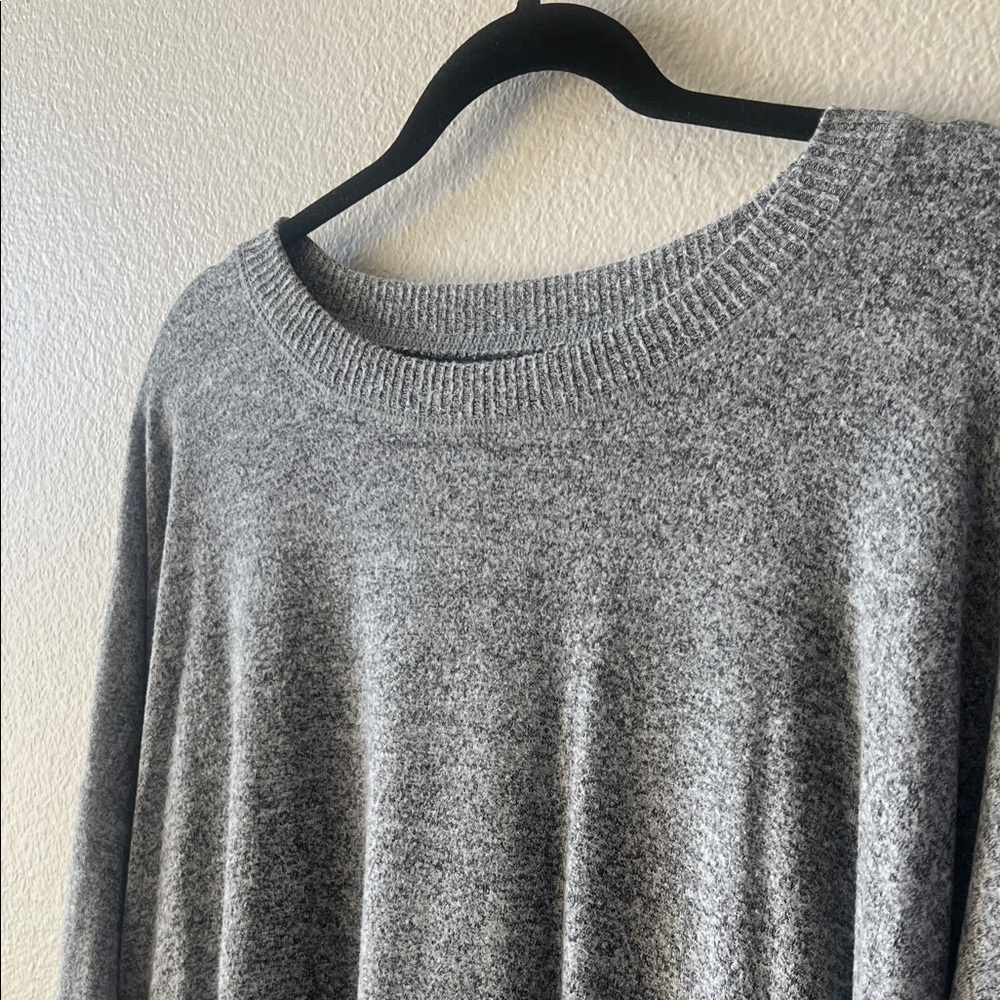 Lucky Brand Heather Gray Women's Sweater - Picture 2 of 4